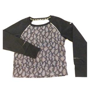 Nike Girls Therma Fleece Top